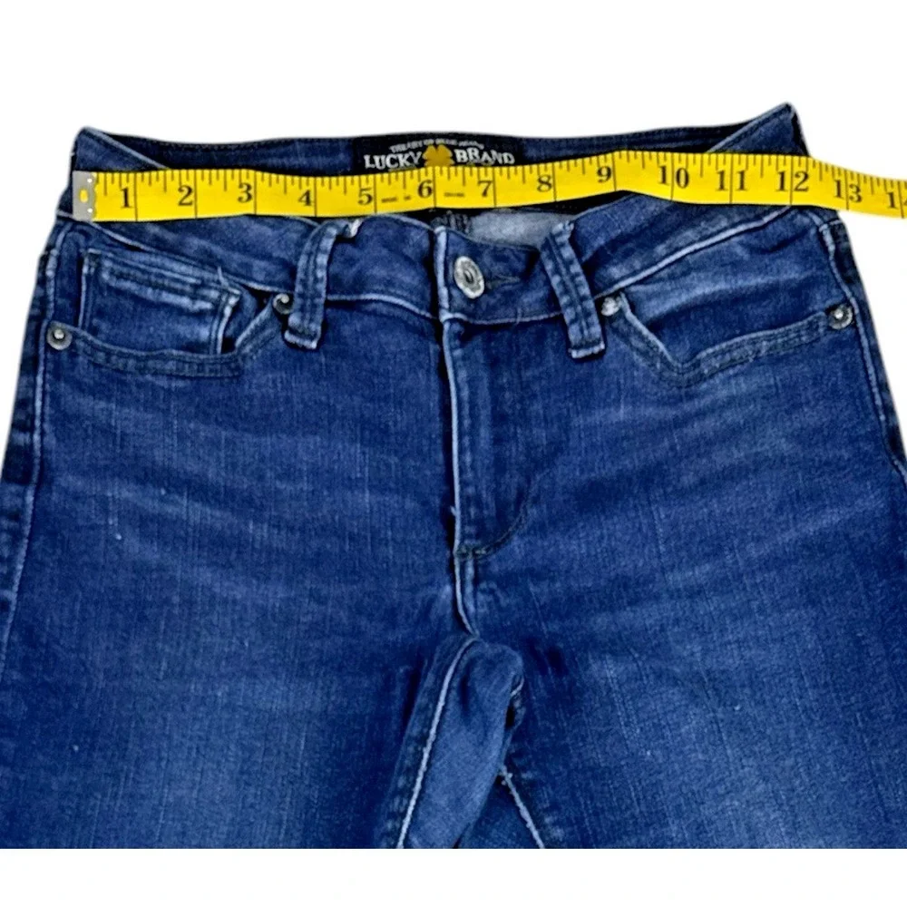 Lucy Brand Sasha Super Skinny Jeans - Dark Wash, Mid-Rise Stretch Denim, 2/26 - Picture 5 of 16